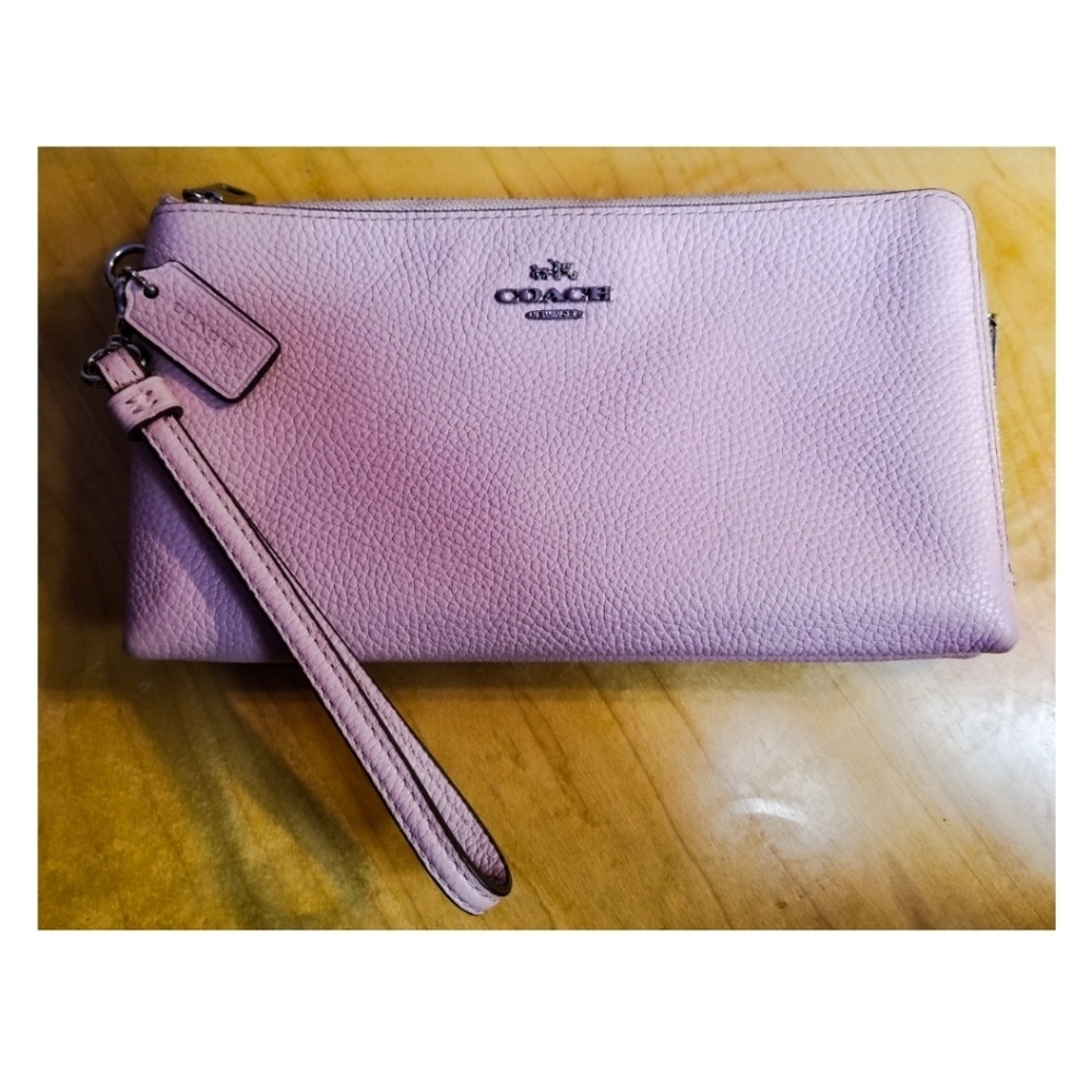 Light Pink Coach Wallet